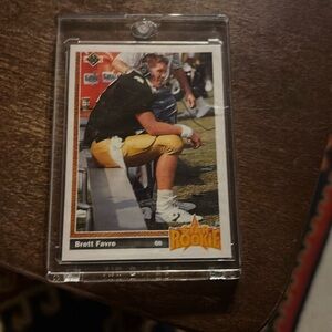 Brett Favre Atlanta Falcons #13 Football Card. 1991 Upper Deck …Very rare! Mint!